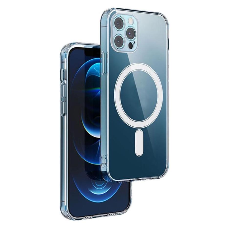 OEM Anti Shock 1,5 mm Mag case for iPhone 17 Pro Max 6,9" transparent camera protection open ring (Apple iPhone 17 Pro Max) (61155808)