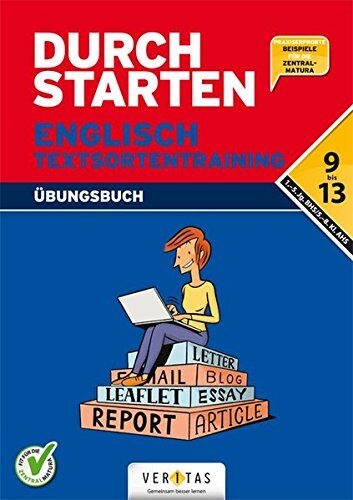 Oliver Hissek - Durchstarten - Englisch AHS/ BHS: 9.- 13. Klasse - Textsortentraining. Übungsbuch (inkl. E-Book) - Preis vom 11.10.2026 15:43:13 h