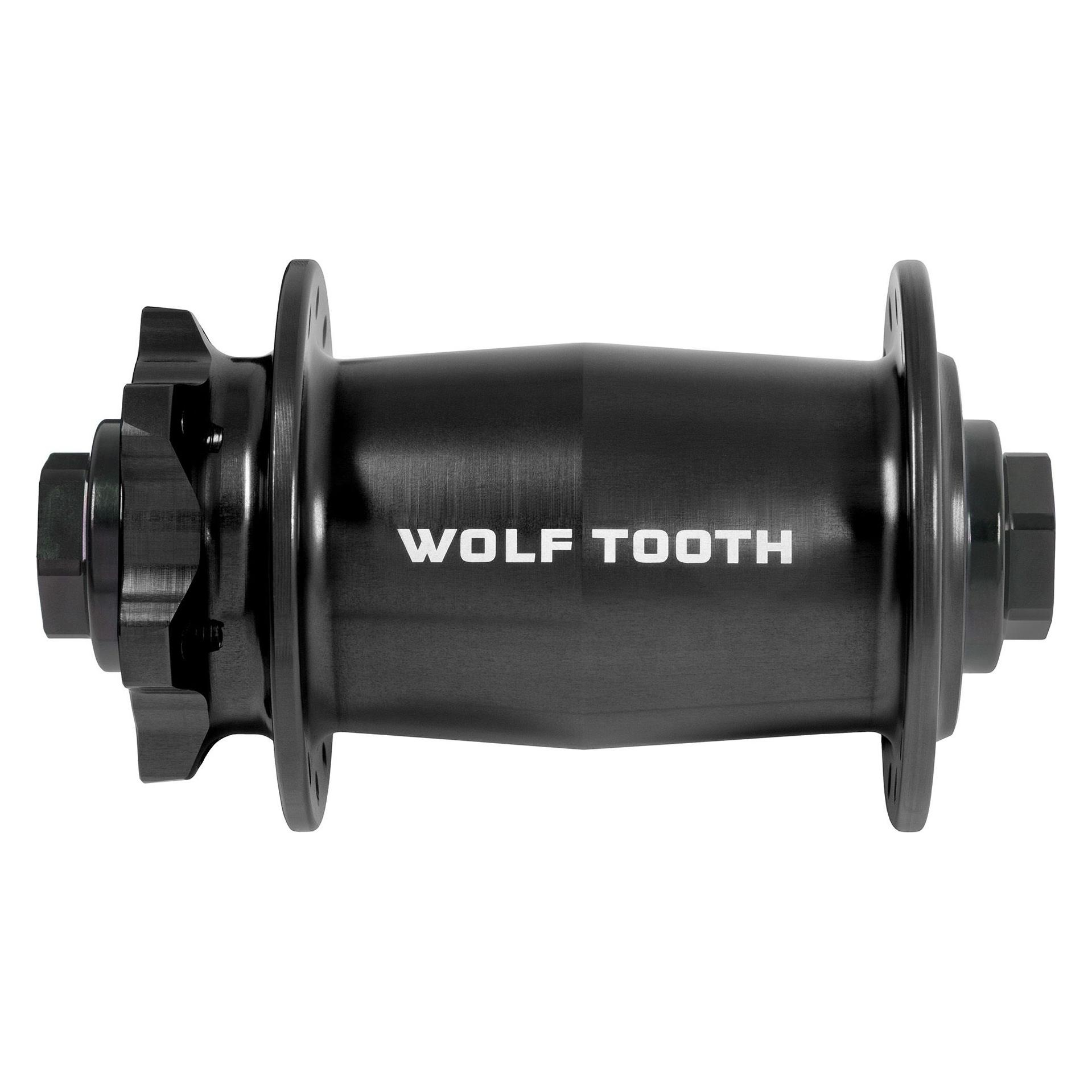 Wolf Tooth Mountain Disc 6-Loch BOOST Nabe VR, J-Bend, 110x15mm, 28 L., black (Scheibenbremse 6-Loch) (77316086)