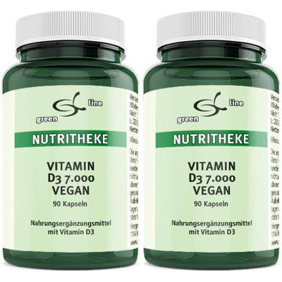 Vitamin D3 7000 vegan Kapseln 2x 2x90 St