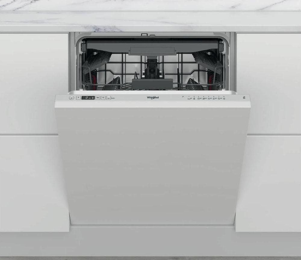 Whirlpool WIC 3C26 F, Teilintegriert, Standardgröße (60 cm), Silber, 1,3 m, 1,55 m, 1,5 m
