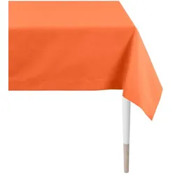 Tischdecke Oslo Outdoor 130 x 220 cm Mischgewebe Orange Apricot