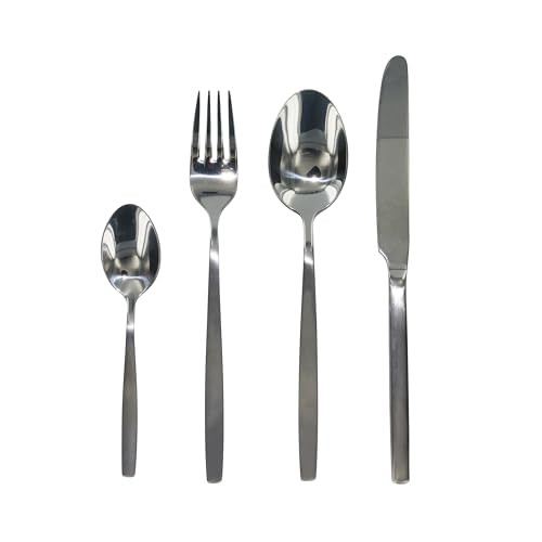 Home Deco Factory Cuberteria 16 stuks Inox bestekset