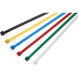 HT 115-00004 - Kabelbinder lösbar 196x4,8 mm, gelb