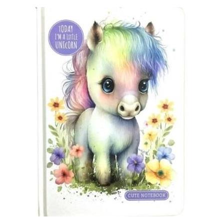 Teka Notizbuch A5/64K Einhorn FRESH line (A5) (47995418)