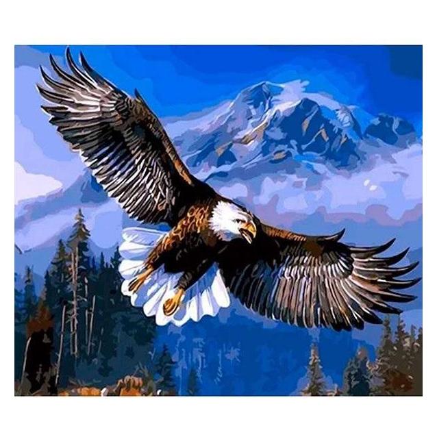 Norimpex 5D-Diamantmosaik - Adler 40x30cm (54613513)