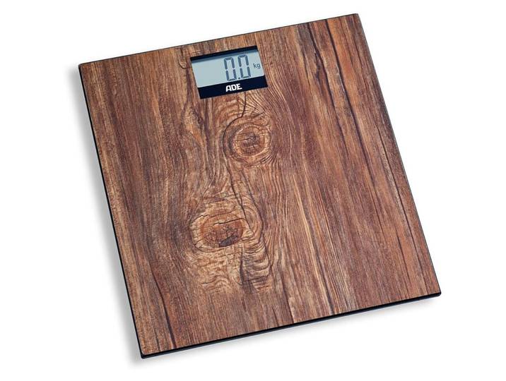 Personenwaage ADE - Farbe: braun - Material: Kunststoff