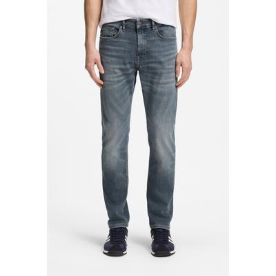 BOSS ORANGE "Delaware Soft-Motion-Denim" Schmale Passform Mittlere Leibhöhe