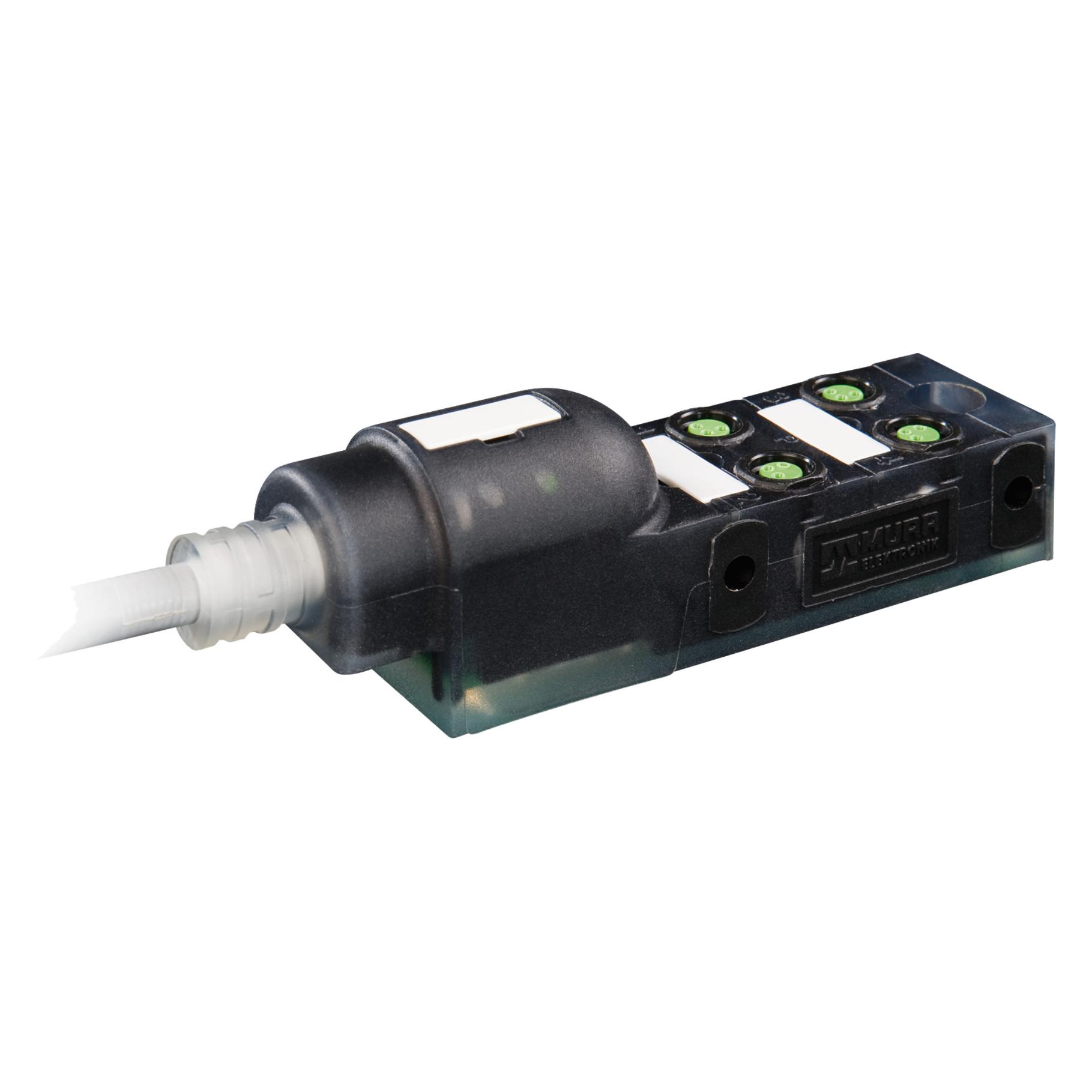 Murr Elektronik 8000-84010-3340500 Sensor/Aktorbox aktiv M8-Verteiler mit Kunst (8000-84010-3340500)