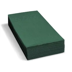 VEPATIM 250 Servietten 33 x 33 cm 1/8 -Kopffalz 2-lagig dunkelgrün