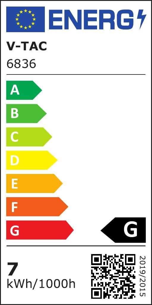 V-Tac Vt-11107 Lampada Led Da Giardino Con Picchetto Lampioncino Viale Segnapassi 6w Colore Bianco H102cm Luce 3000k Ip65 Sku 6836