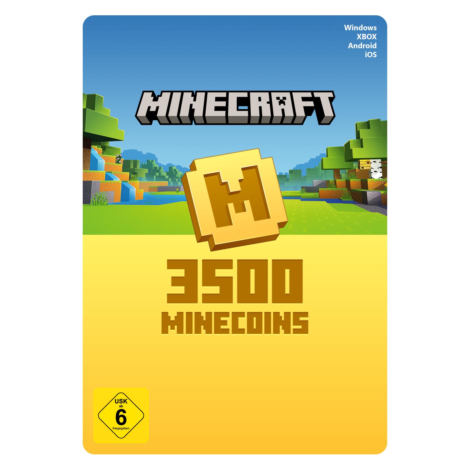 Microsoft Minecraft Minecoins 3500 Coins (7LM-00020)
