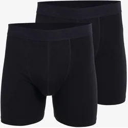 2-pack Route Merino Boxers Herren Black, Größe:M - Herren > Unterwäsche & Socken > Unterwäsche - Schwarz
