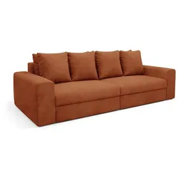 SOFA Paola 3 Sitzplätze Ziegelrot