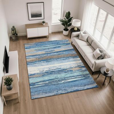 Addison Rugs Premium Washable Super Soft Hyde Stripe Mayfield Rug
