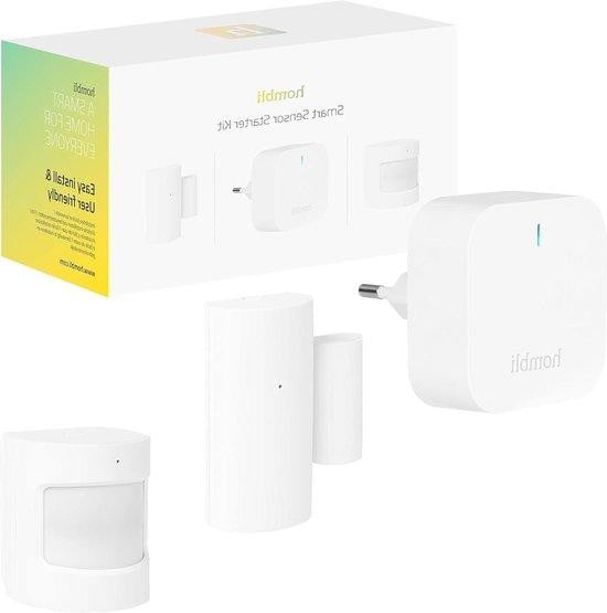 Slimme Bewegingssensor en Contactdetector voor Deur en Raam met Bridge Kit - Wit
