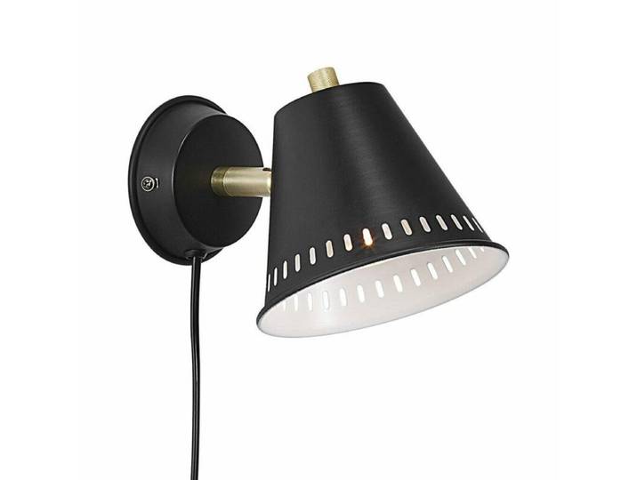 Nordlux Wandleuchte Pine - Schwarz Industrial, Junges Wohnen, Sk