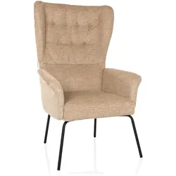 hjh LIVING Polstersessel HAVENIO Stoff