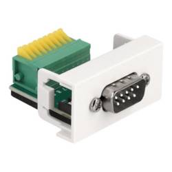 Delock - Easy 45 - Einrastmodul - 9-poliger D-Sub (Stecker) 81408