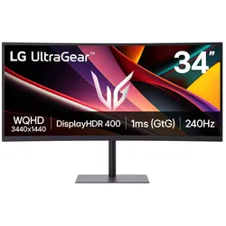 LG UltraGear 34G630A-B WQHD Curved Gaming Monitor 86,4 cm (34")