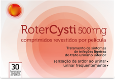 RoterCysti 500 mg Infeções Trato Urinário 30 comprimidos