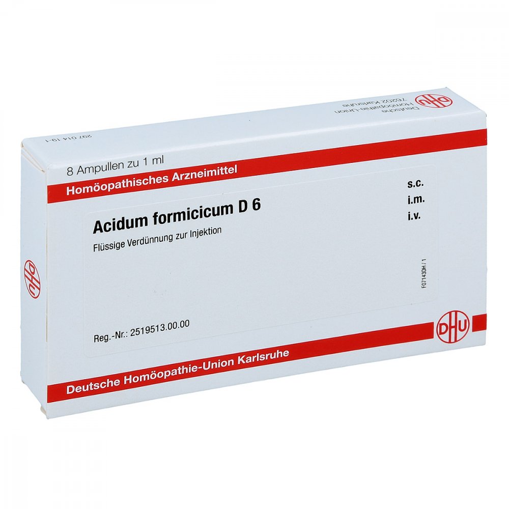 DHU-Arzneimittel GmbH & Co. KG Acidum Formicicum D6 Ampullen 11703704