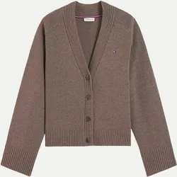 Cardigan aus Wolle Braun XS