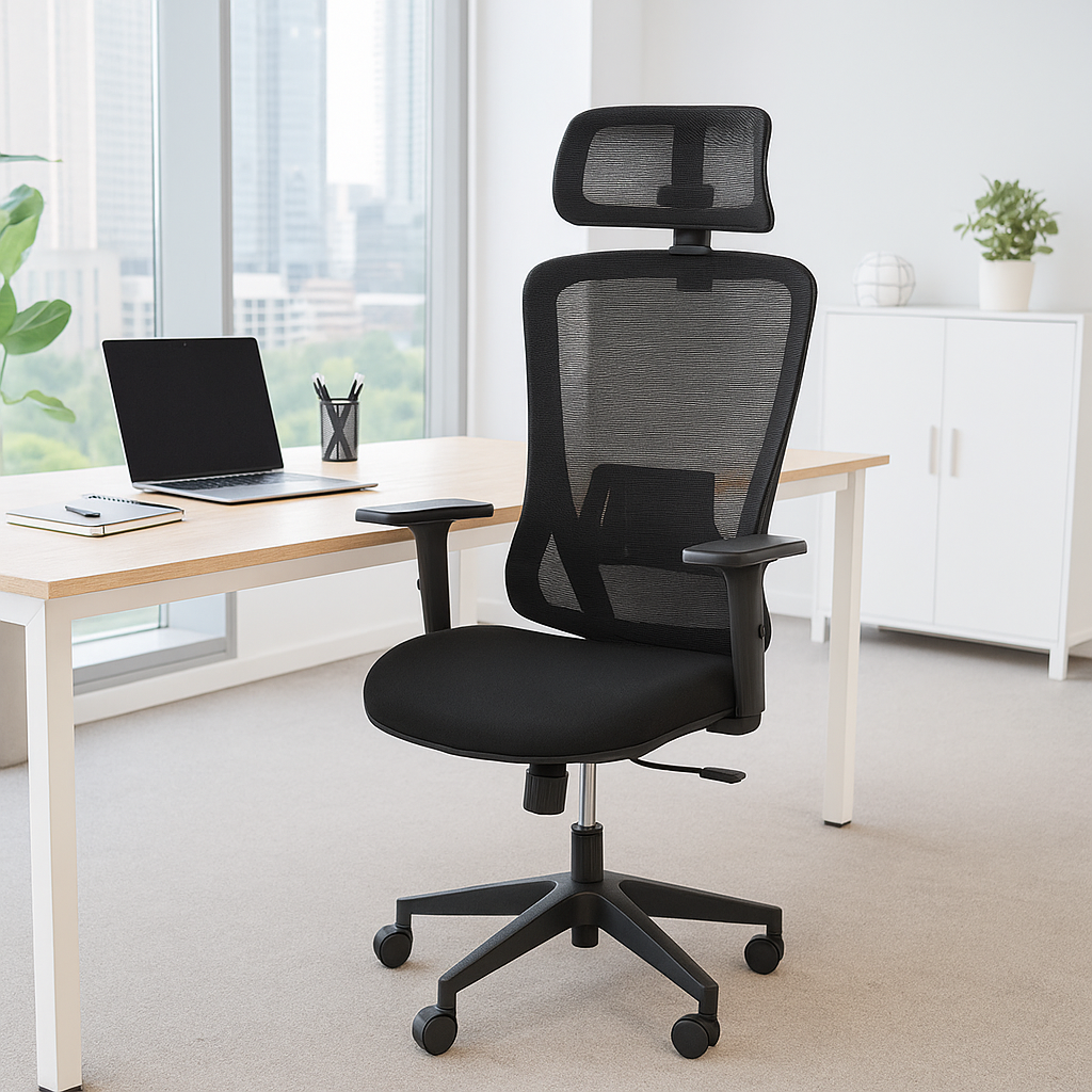 B2B Partner Bürostuhl MARCO, blau/grau