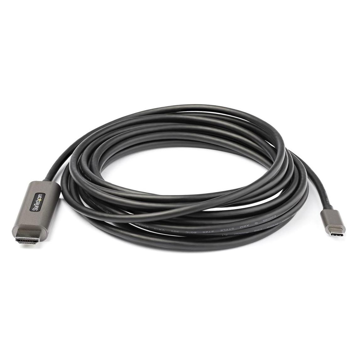 StarTech USB-C auf HDMI Kabel mit HDR10 - Ultra HD USB Typ-C auf HDMI 2.0b Video Adapter Kabel - USB-C auf (5 m) (CDP2HDMM5MH)
