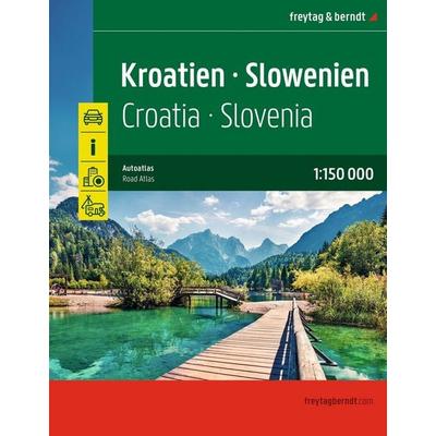 freytag & berndt Autoatlas Kroatien - Slowenien 1:150.000, Gebundene Ausgabe von , KOMPASS Freytag & Berndt, 978-3-7079-2463-3
