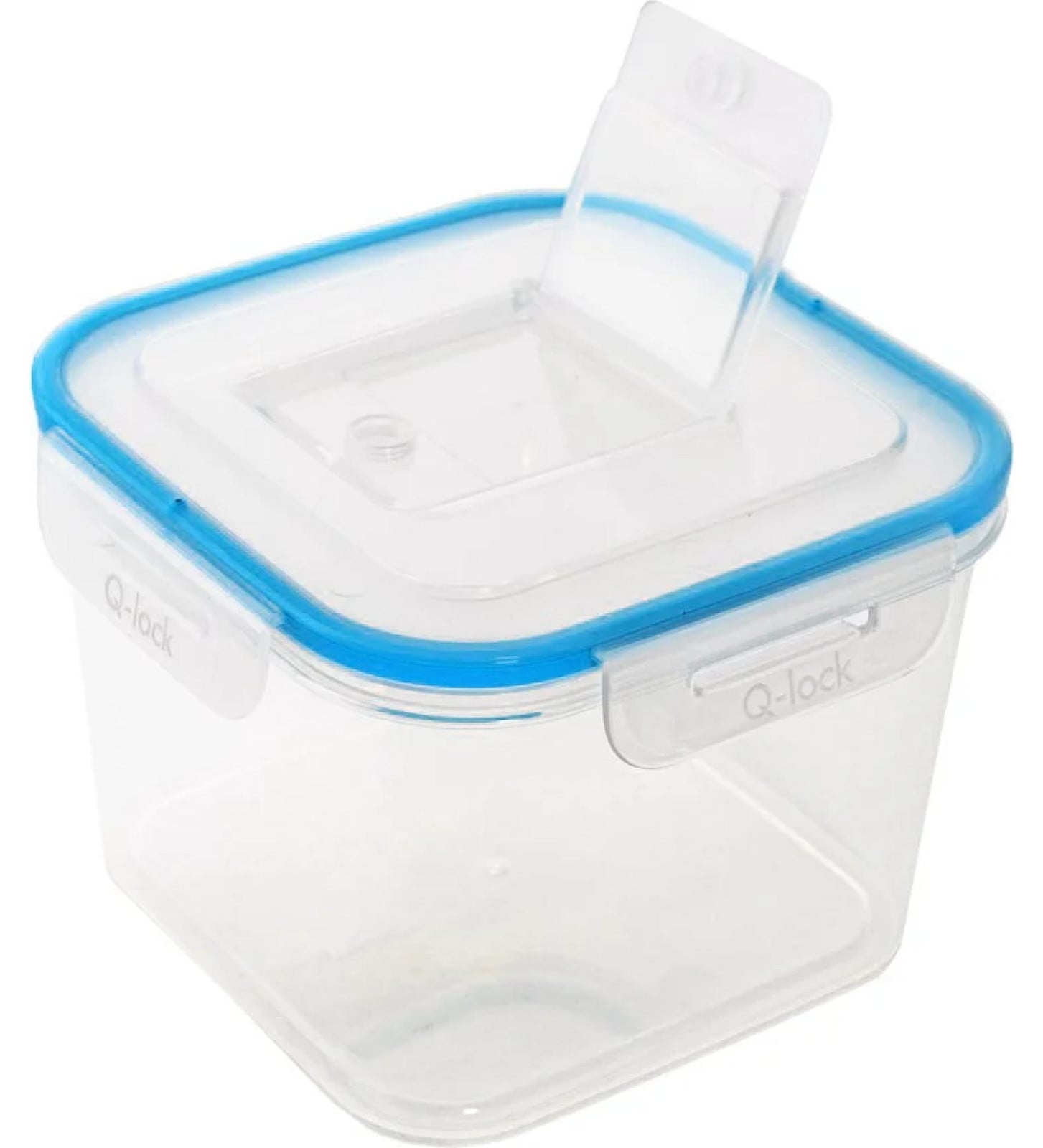 Branq Q-lock voedselcontainer, 1,1 liter, vierkant