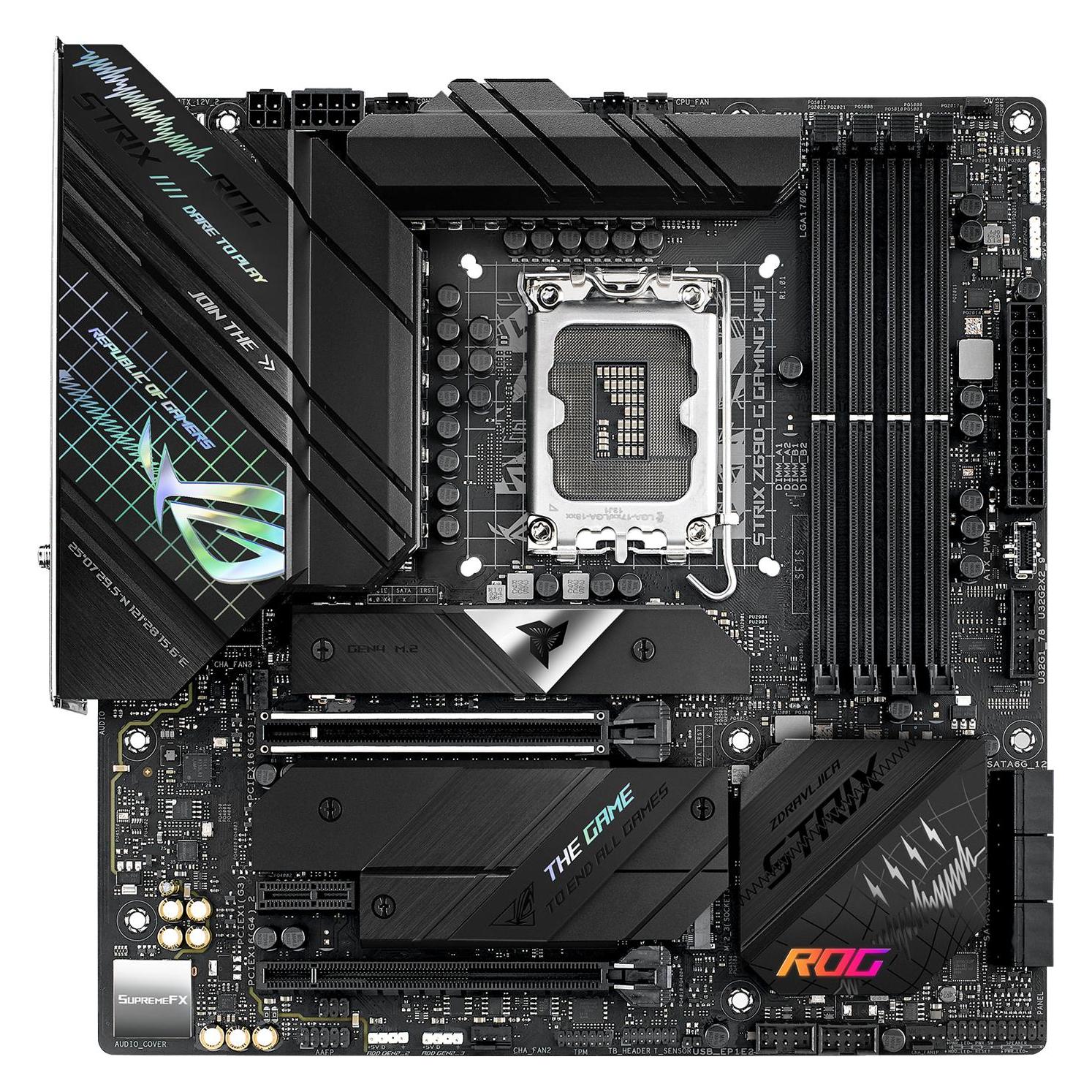 ASUS ROG Strix Z690-G Gaming Wifi (LGA 1700, Intel Z690 (DDR5), mATX) (90MB19G0-M0EAY0)