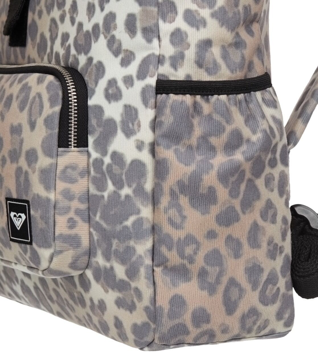 Daypack ROXY "Sweet Escape Cord 14.6L", Damen, braun (wild side axs), Kunstfaser, Rucksäcke Daypack