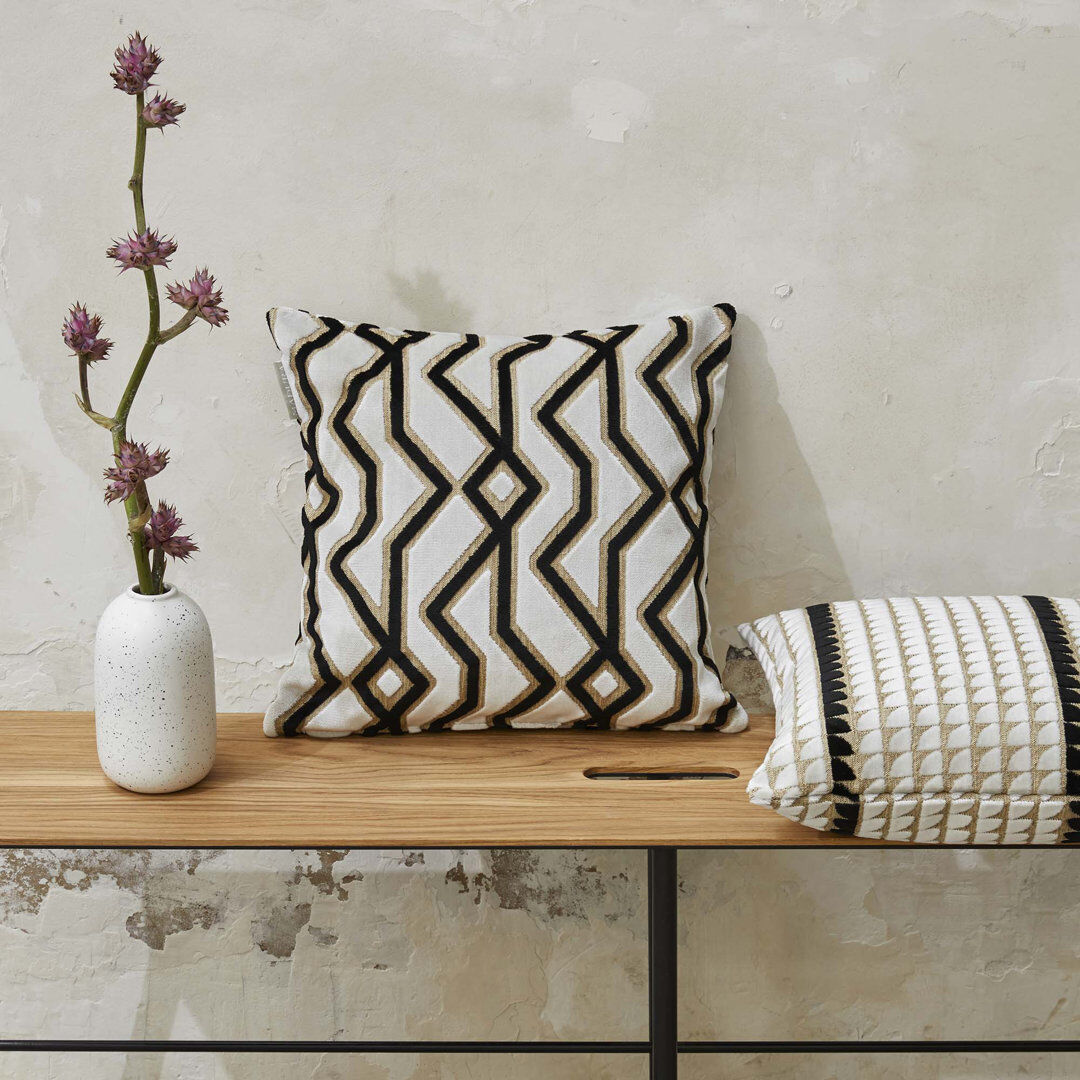 Madura Heard Geometric Throw Cushion Cover 40 x 40cm