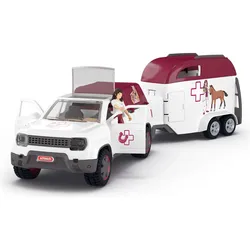 Schleich Mobile Tierärztin mit Anhänger
