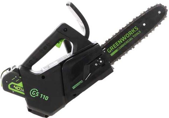 Greenworks GD40TCS - Tronçonneuse de taille électrique 40V 2Ah - Guide 25 cm