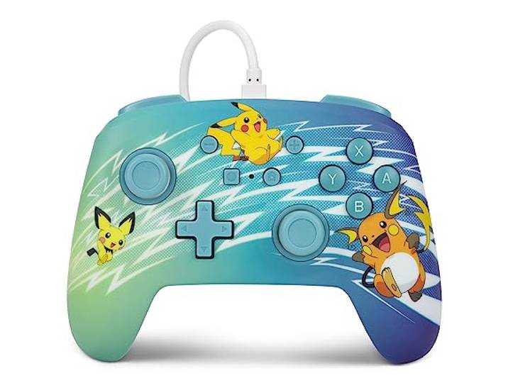 PowerA Geavanceerde bedrade controller voor Nintendo Switch - Pikachu-evolutie