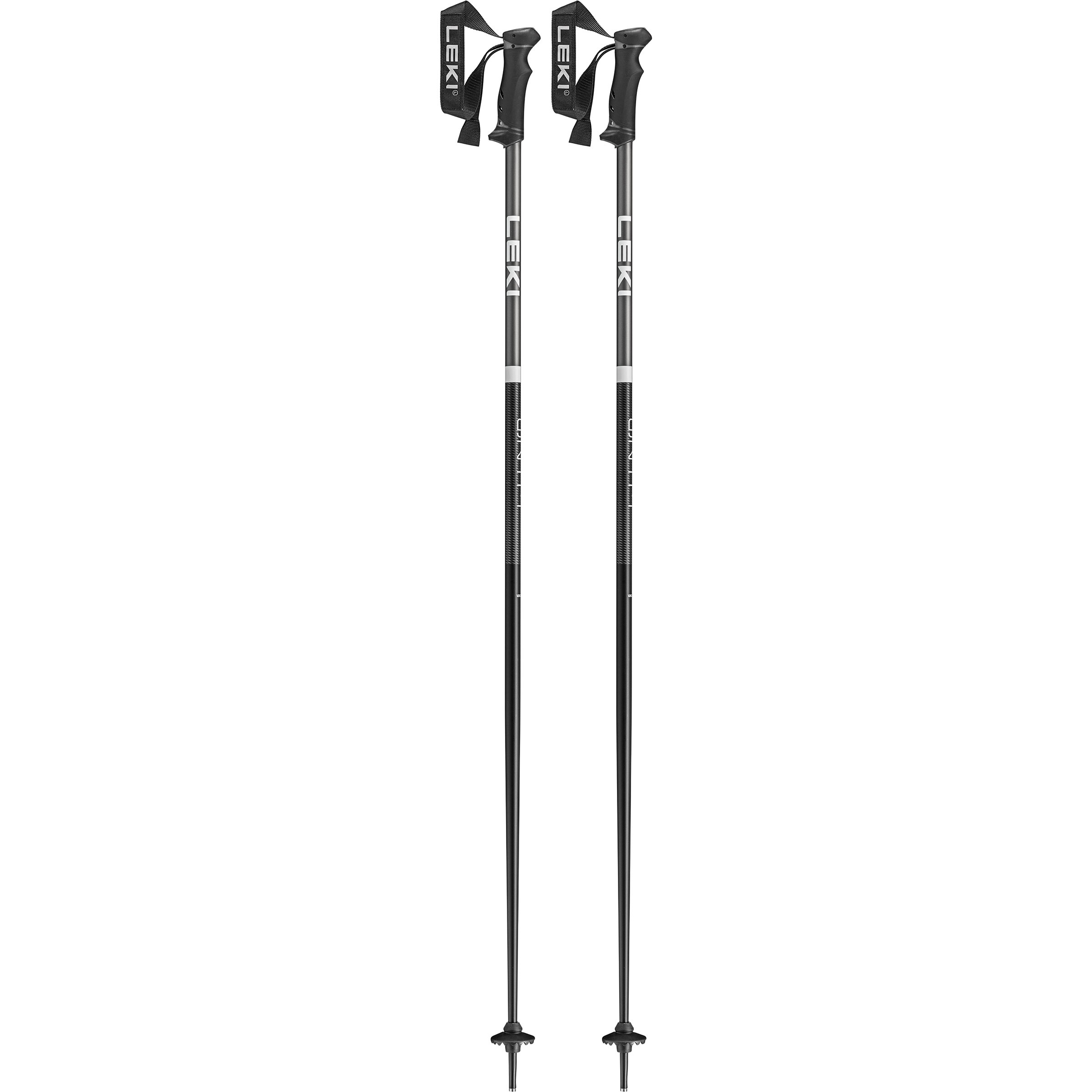 Leki QNTM Skistöcke Skistöcke schwarz Größe 120CM Skifahren