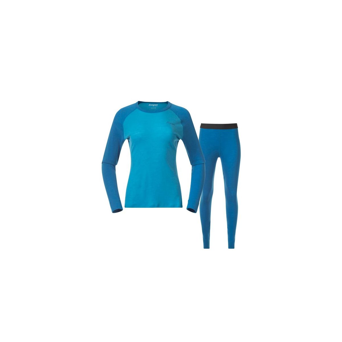Bergans Allround Merino Baselayer Set Women aqua lagoon/dark aqua lagoon (25669) XS 252203-3451-25669-XS