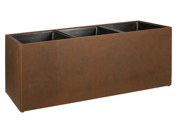 Jardin Royal Pflanzkiste Göteborg 91 x 31 x H 37 cm Rost