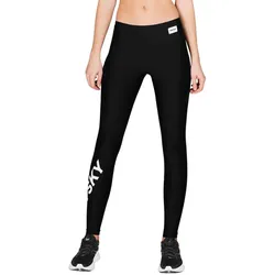 Saysky Damen Logo Motion+ Long Tights schwarz