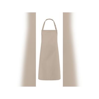 Bib Apron Press Stud Santorini: One Size / Sand