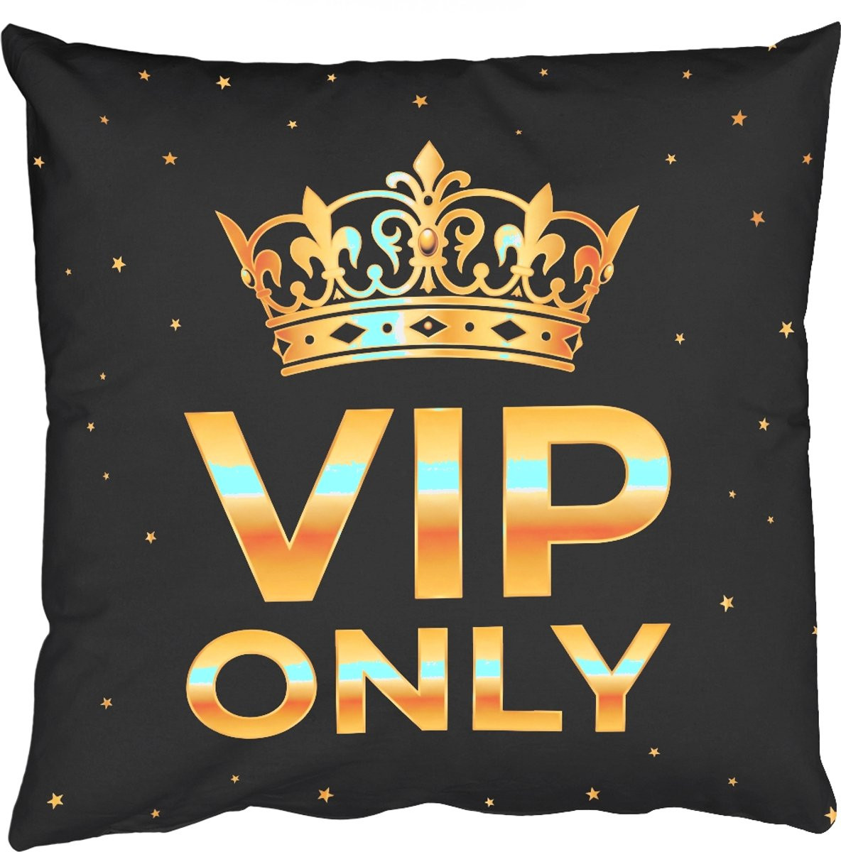 VIP Sierkussen Kroon Goud 45x45 cm