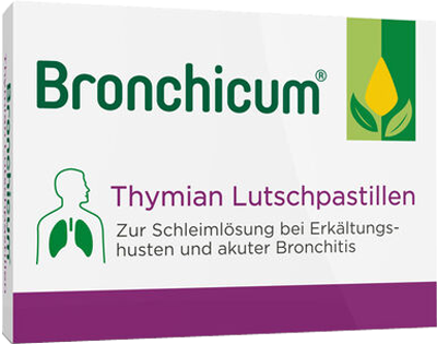 MCM KLOSTERFRAU Vertr. GmbH BRONCHICUM Thymian Lutschpastillen 20 St 07605195