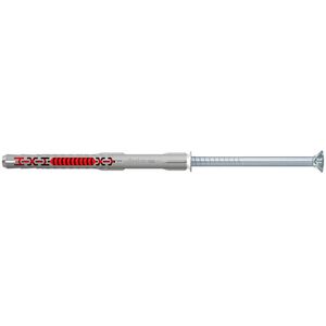 Fischer Schrauben-Dübel-Set 526157, DuoXpand T, 10x120mm Langschaftdübel & Schrauben, 100-teilig