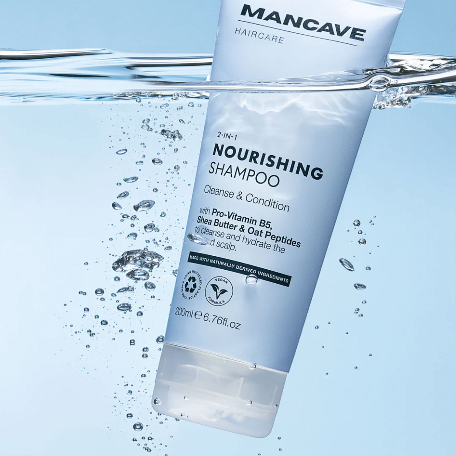MANCAVE 2-in-1 Nourishing Shampoo 200ml