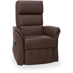 Relaxsessel himolla SILBERBERG (BHT 80x109x95 cm) - braun - BHT 80x109x95 cm
