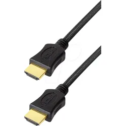 MATR C210-1,5ZIN - HDMI Kabel Stecker/Stecker 4K 60 Hz, textil, 1,5 m