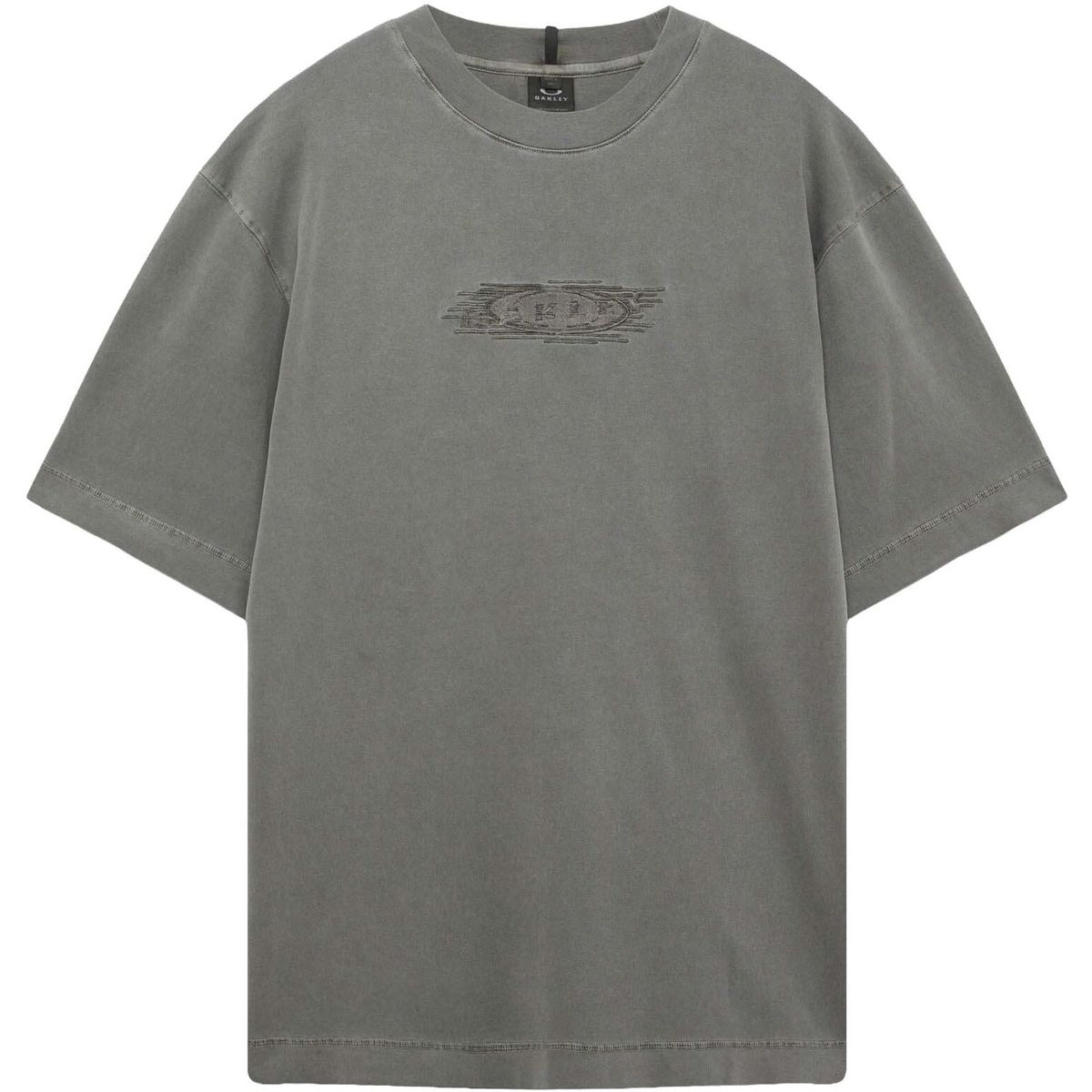 Oakley Echo MOD Embroidered Tee granite gray (26Y) XL FOA408676-26Y-XL
