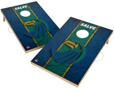 Skip's Garage Vintage Salve Regina Seahawks Regulation 2x4 Cornhole Set